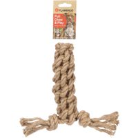 Flamingo Giocattolo  Kush Cordone Intrecciato con 2 nodi Marrone
