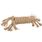 Speelgoed  Kush Touw met 4 knopen Twist Bruin