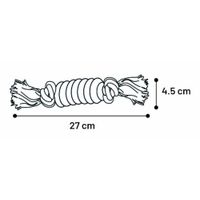 Flamingo Giocattolo  Kush Cordone con 4 nodi Twist Marrone