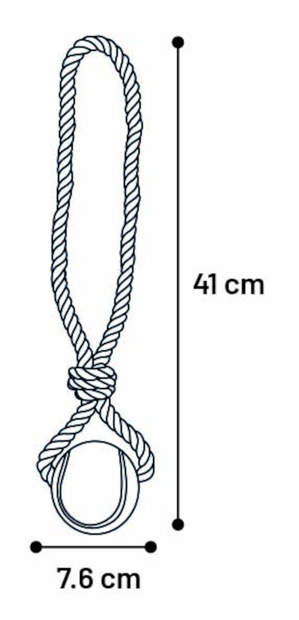 Flamingo Toy  Kush Tug rope with tennis ball Brown