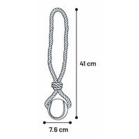 Flamingo Giocattolo  Kush Corda da tirare con palla da tennis Marrone