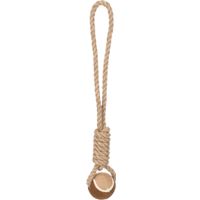 Flamingo Giocattolo  Kush Corda da tirare Twist con pallina Marrone