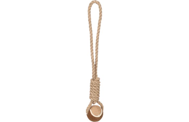 Flamingo Giocattolo  Kush Corda da tirare Twist con pallina Marrone