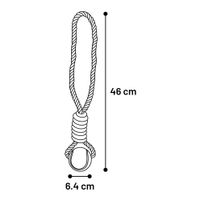 Flamingo Giocattolo  Kush Corda da tirare Twist con pallina Marrone
