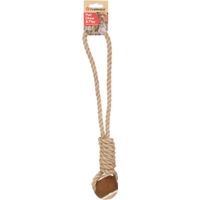 Flamingo Giocattolo  Kush Corda da tirare Twist con pallina Marrone