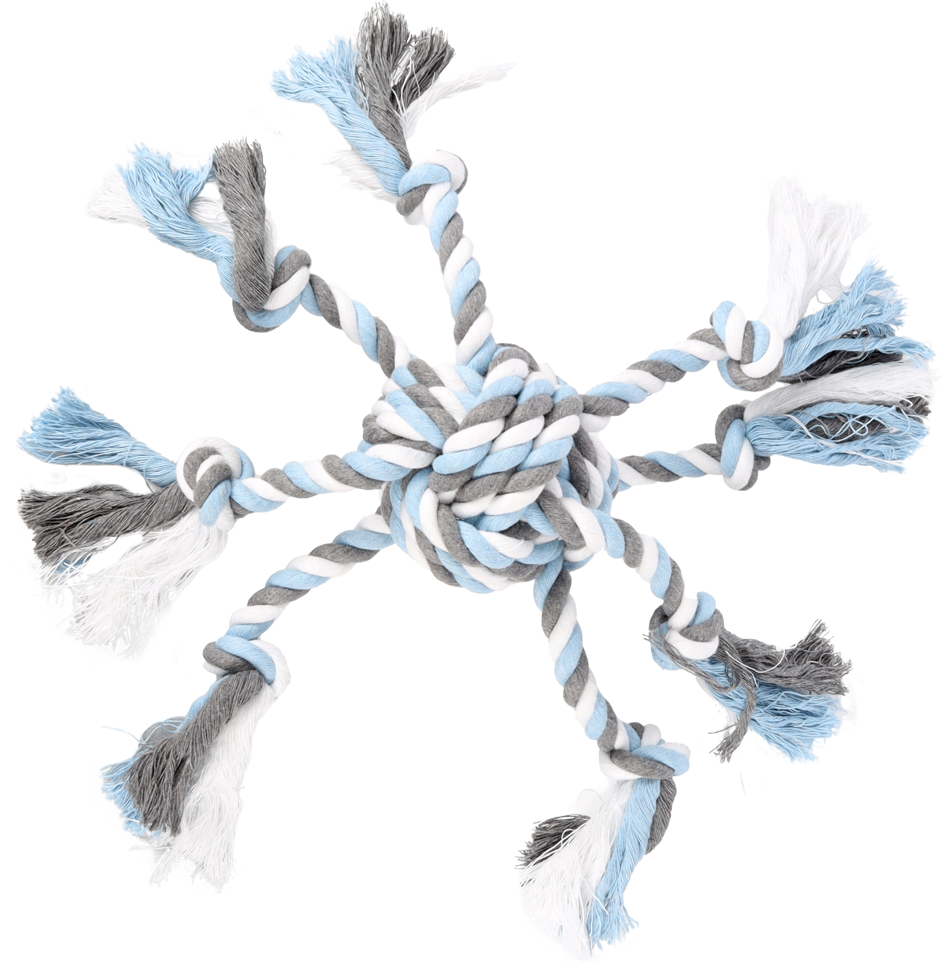 Flamingo Toy  Jim Knotted ball Octopus Blue