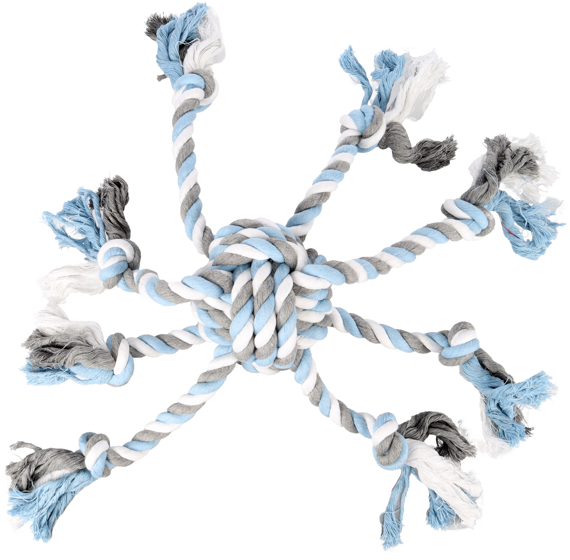 Flamingo Toy  Jim Knotted ball Octopus Blue