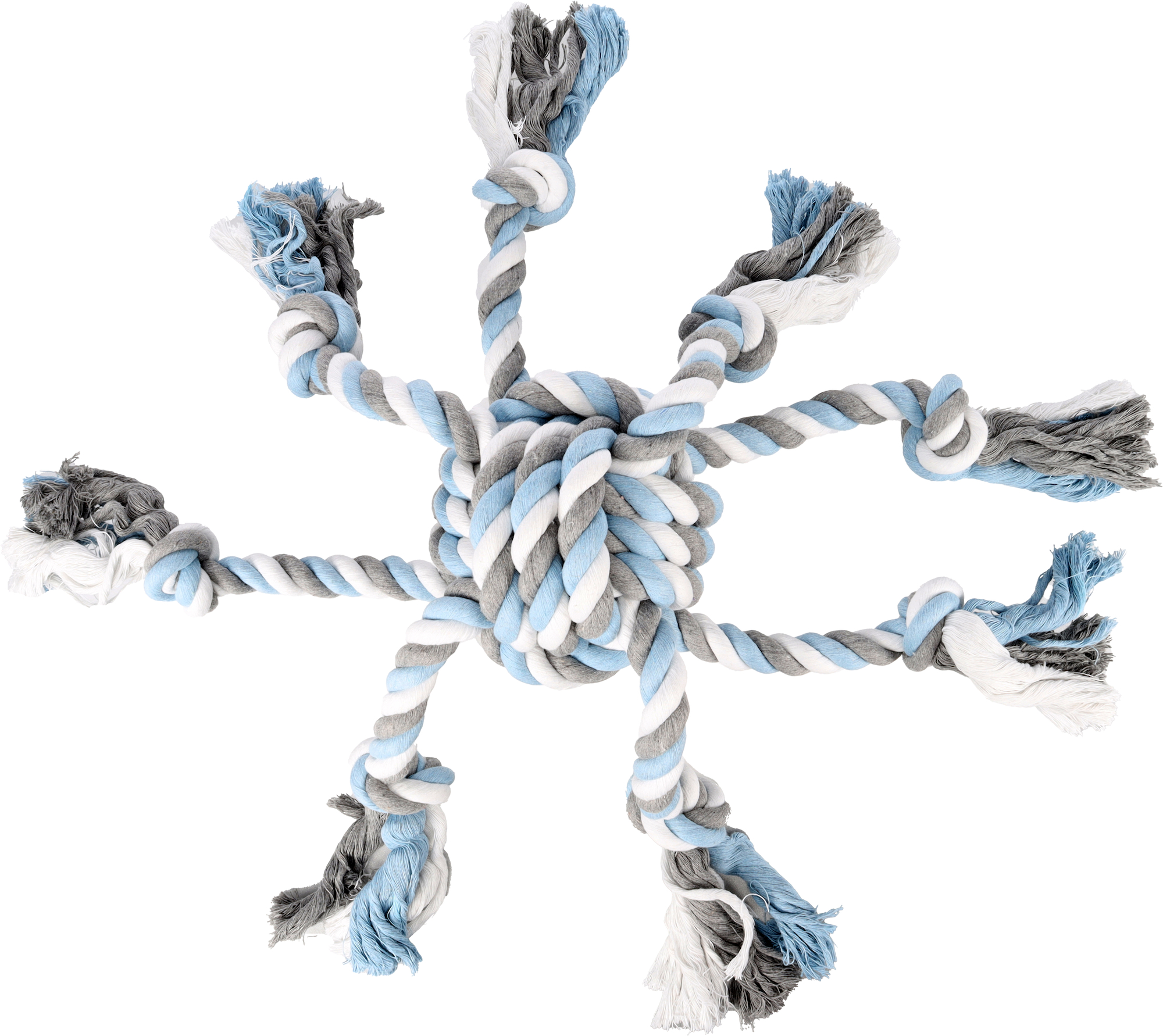 Flamingo Toy  Jim Knotted ball Octopus Blue