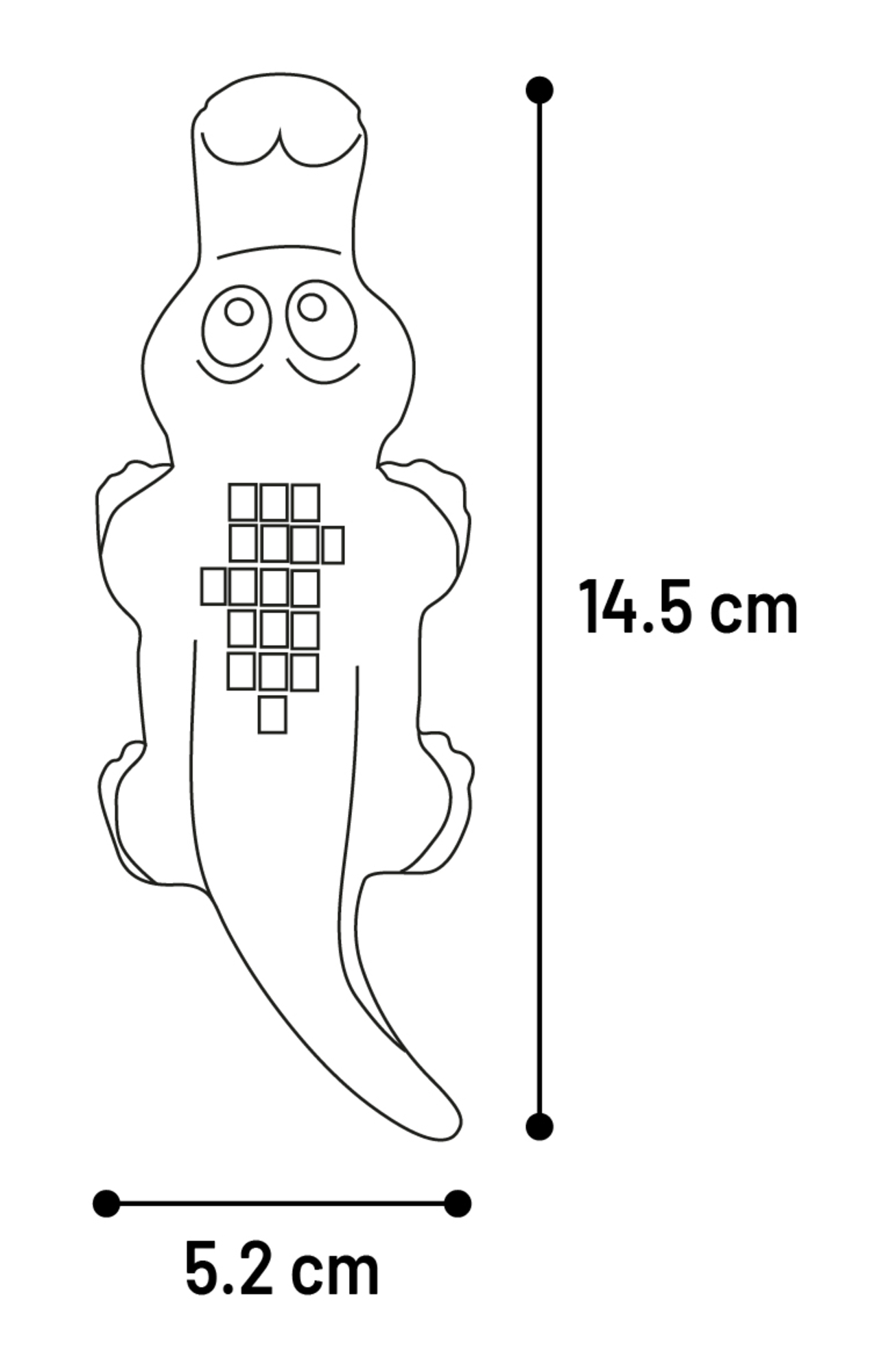 Flamingo Toy Kriko Crocodile Multiple colours