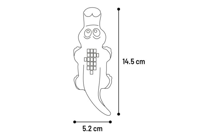 Flamingo Toy Kriko Crocodile Multiple colours