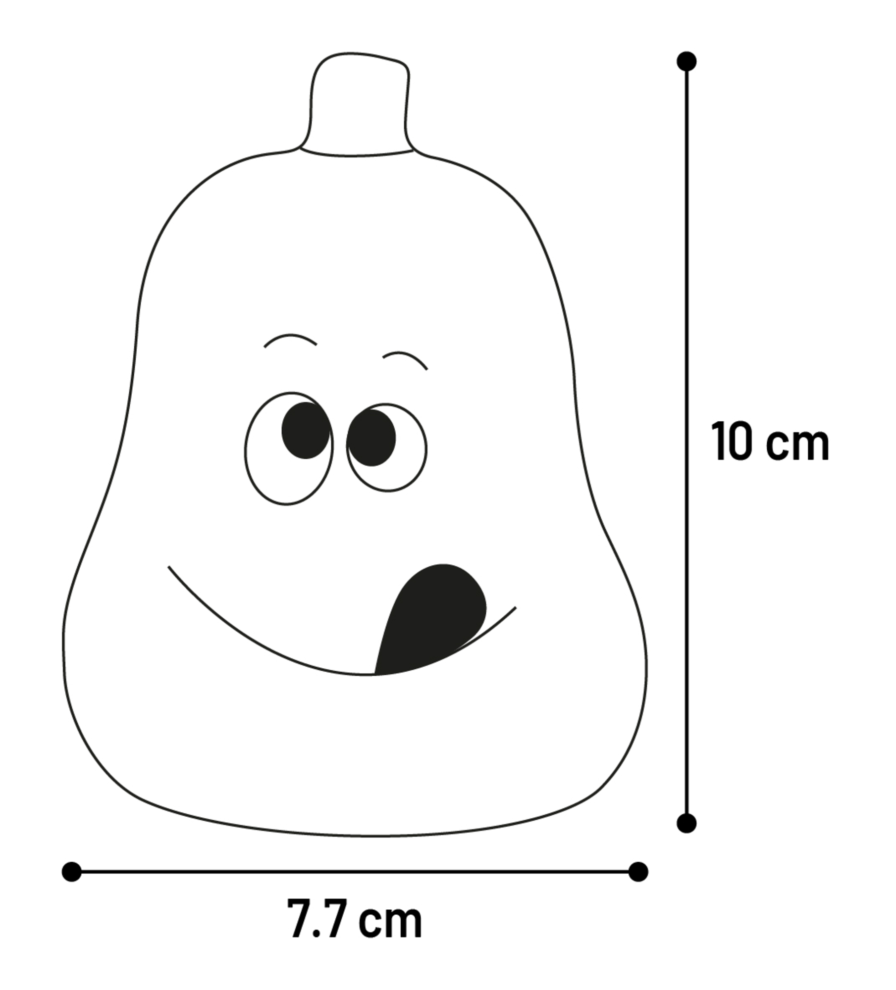 Flamingo Toy Willie Pear Multiple colours