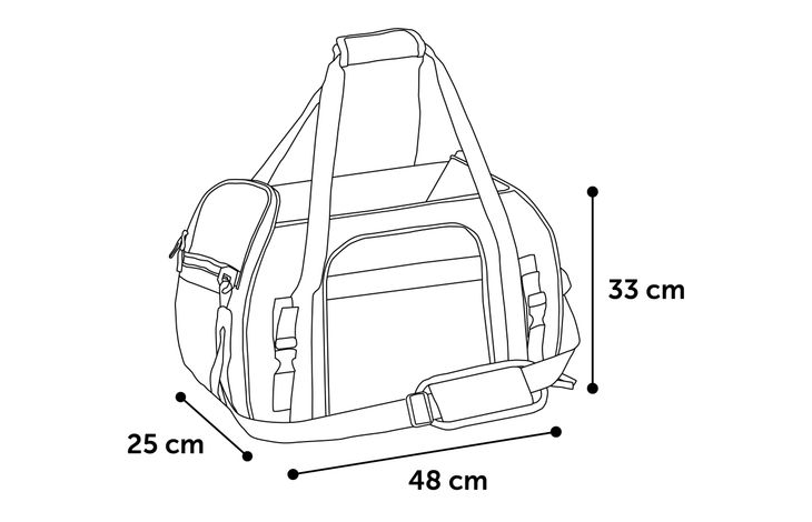 Flamingo Carrying bag Xandor Taupe