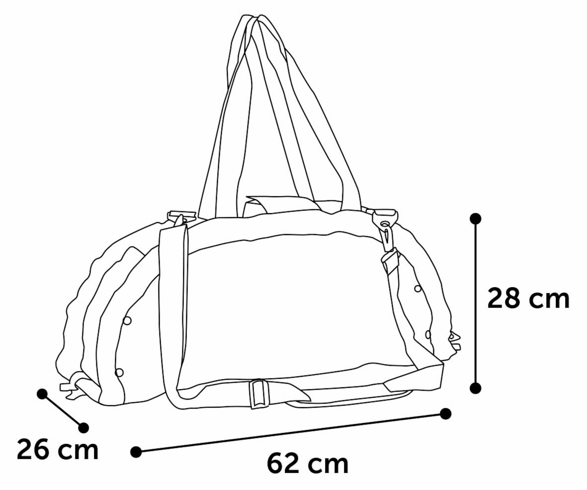 Flamingo Carrying bag Xenos Taupe