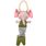 Speelgoed Puppy Britty Olifant met touw Groen