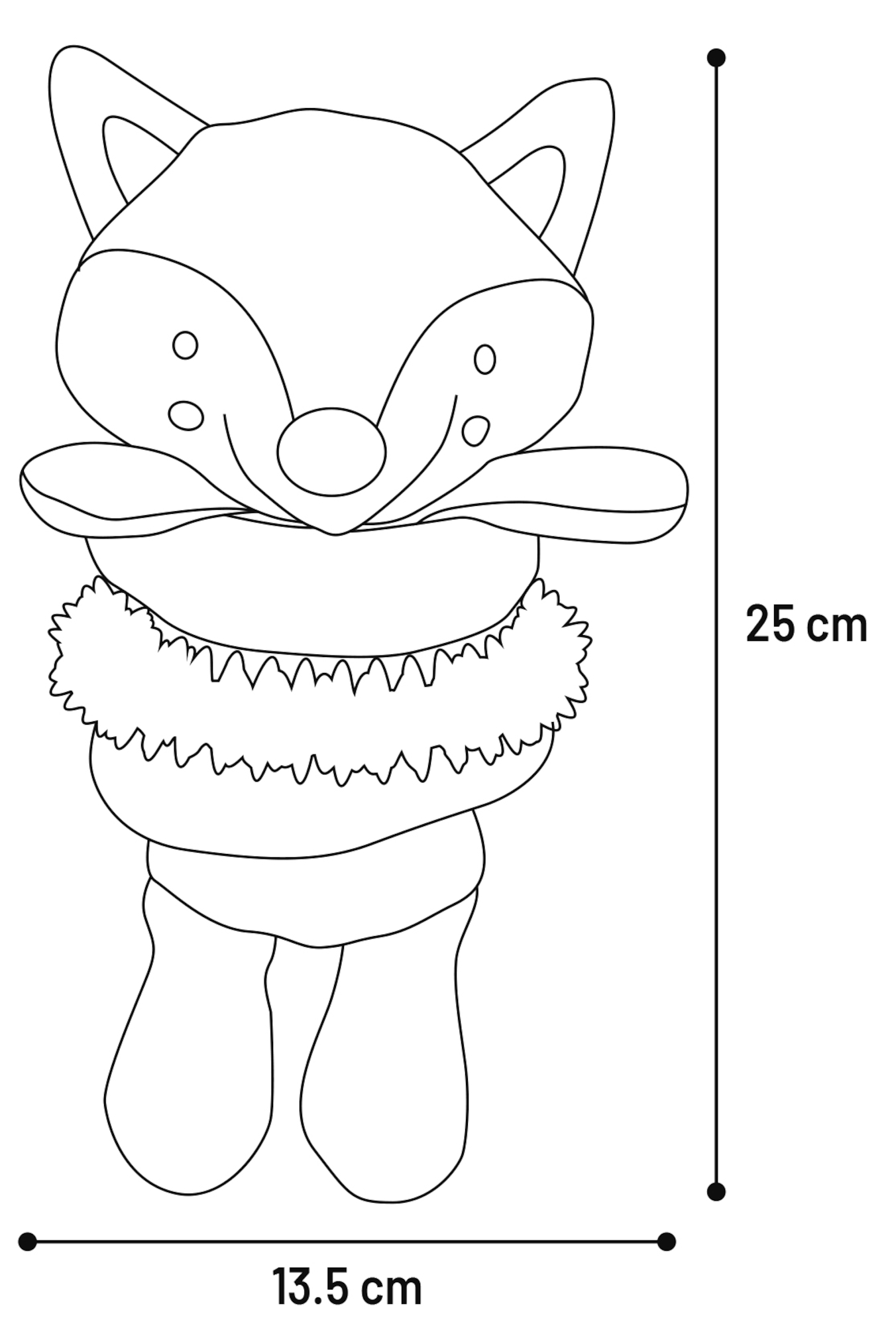 Flamingo Toy Puppy Britty Fox Ochre