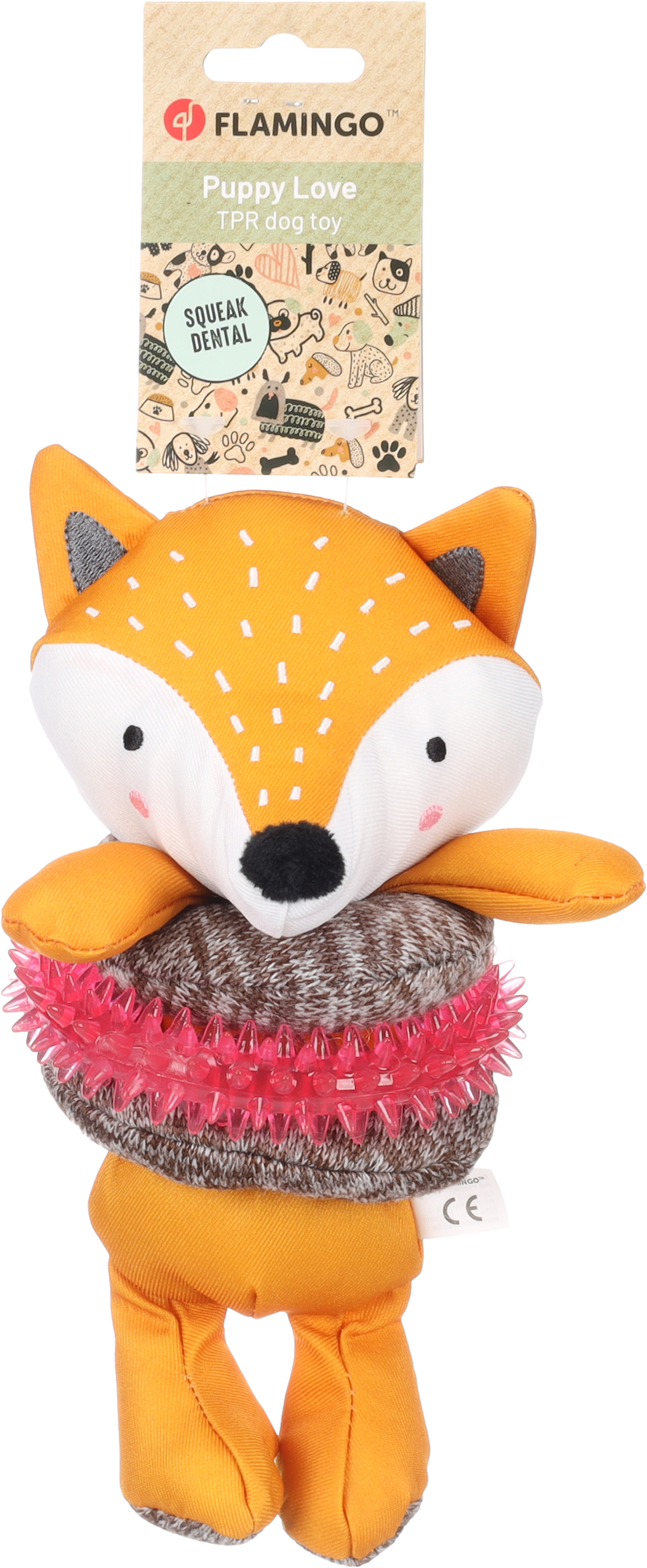 Flamingo Toy Puppy Britty Fox Ochre