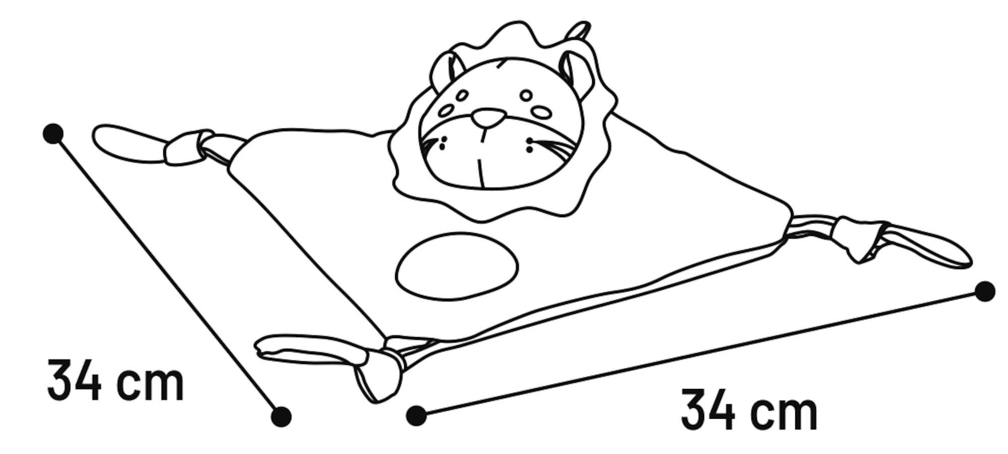 Flamingo Toy Puppy Britty Lion Taupe