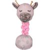 Toy Puppy Britty Giraffe Ball with rope Multiple colours Giraffe, Ball Grey, Pink, Brown, Black