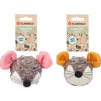 Flamingo Speelgoed Puppy Britty Muis met bal Meerdere kleuren