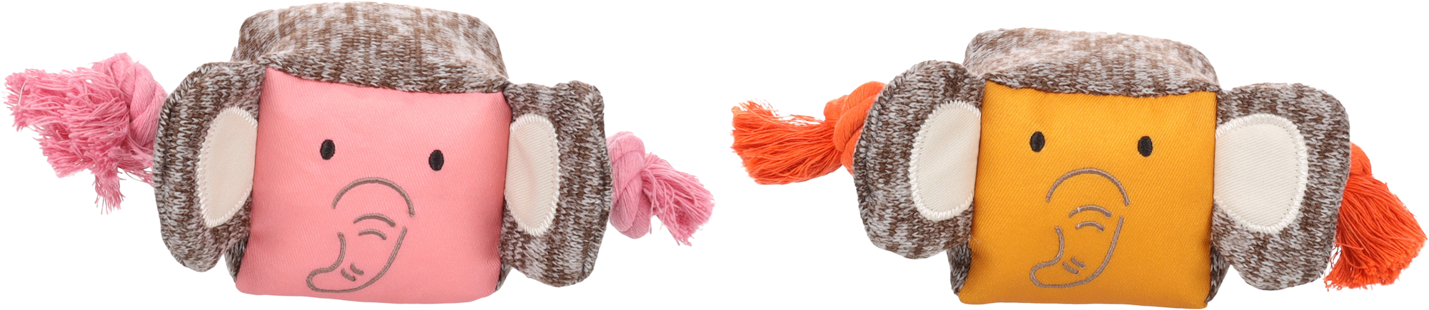 Flamingo Toy Puppy Britty Elephant with rope Multiple colours