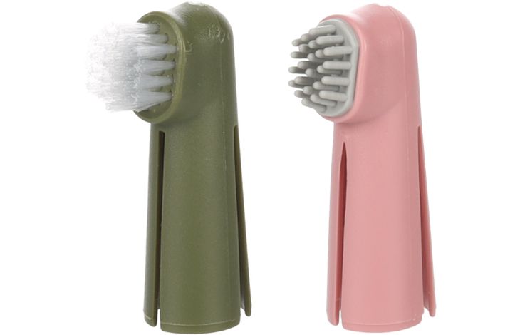 Flamingo Vingertandenborstel Dentes