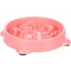 Eetpot Slow feeder Bini Rond Meerdere kleuren Roze