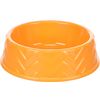 Futter- und Trinknapf Wavy Rund Mehrere Farben Ocker Winkelmuster