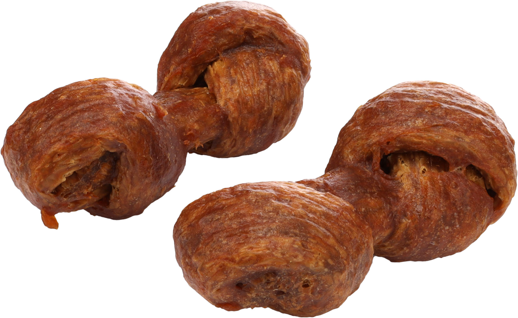 Flamingo Snacks Chomps Knotted Bone with chicken 