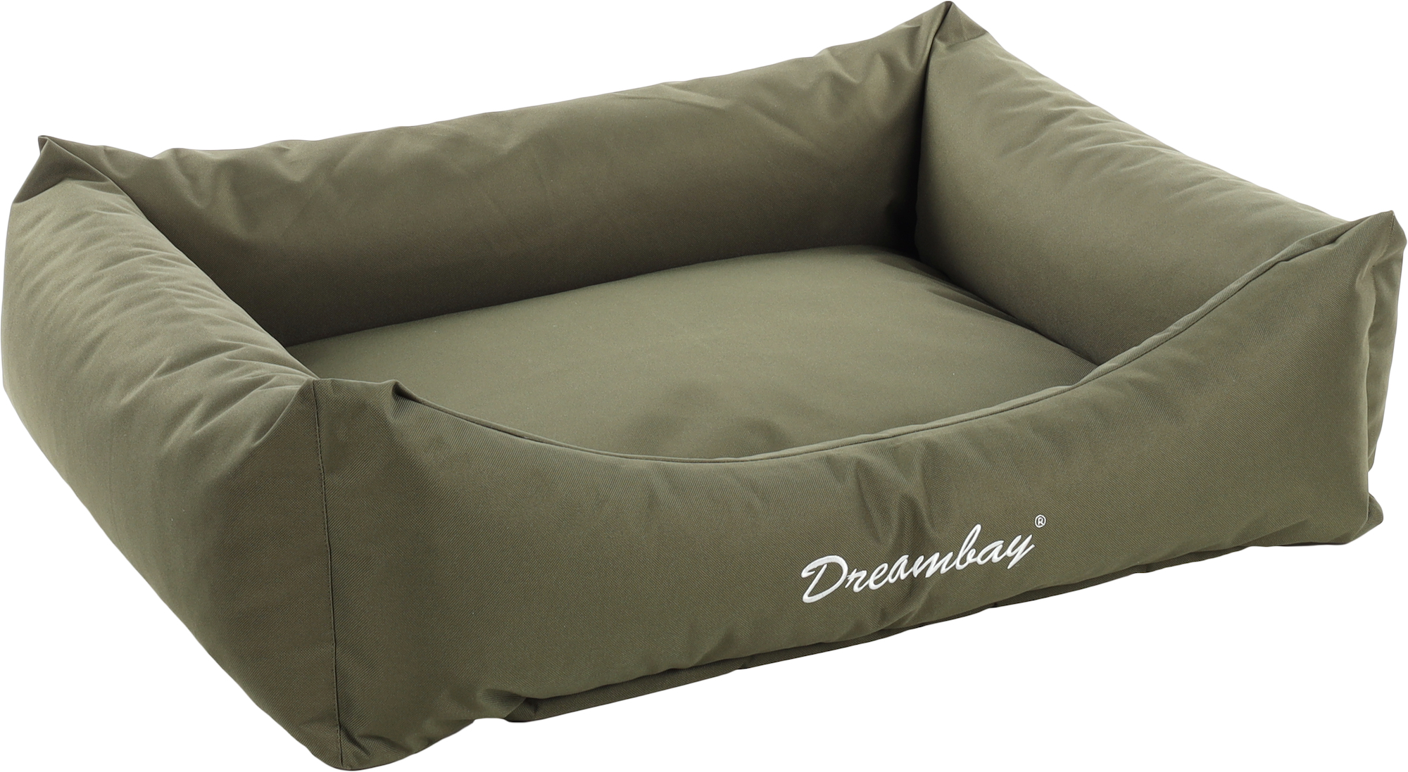 Flamingo Basket Dreambay® Rectangle Olive green