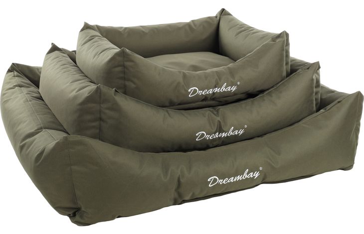 Flamingo Basket Dreambay® Rectangle Olive green