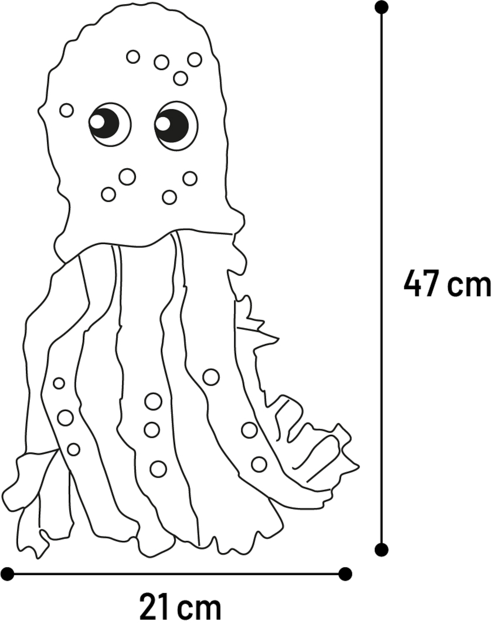 Flamingo Alfombra para olfatear Cachorro Morgano Calamar Ocre & Topo