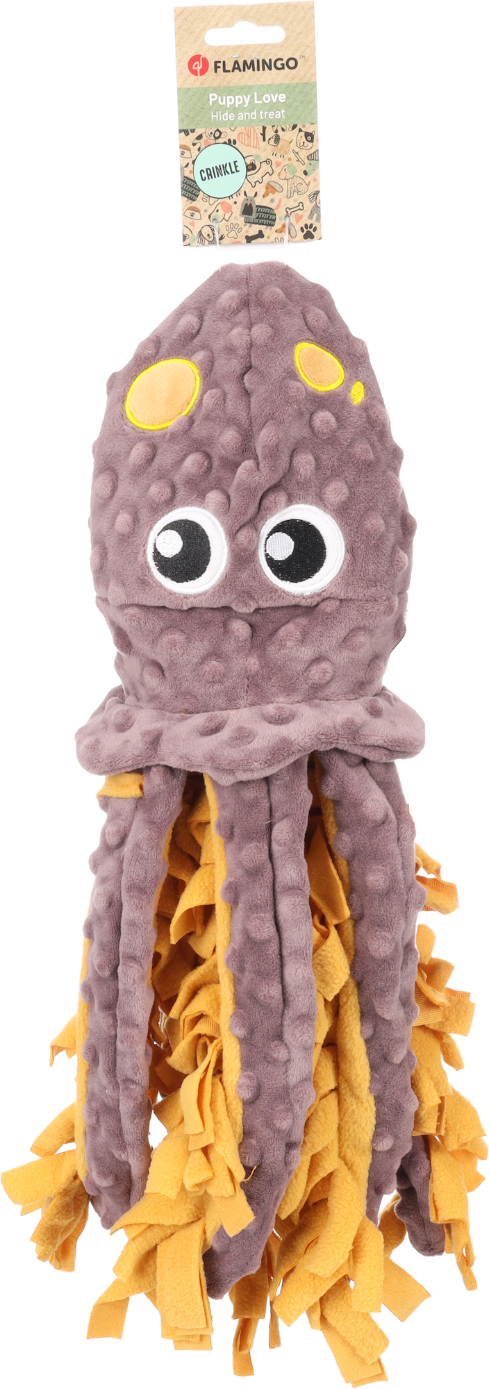 Flamingo Alfombra para olfatear Cachorro Morgano Calamar Ocre & Topo