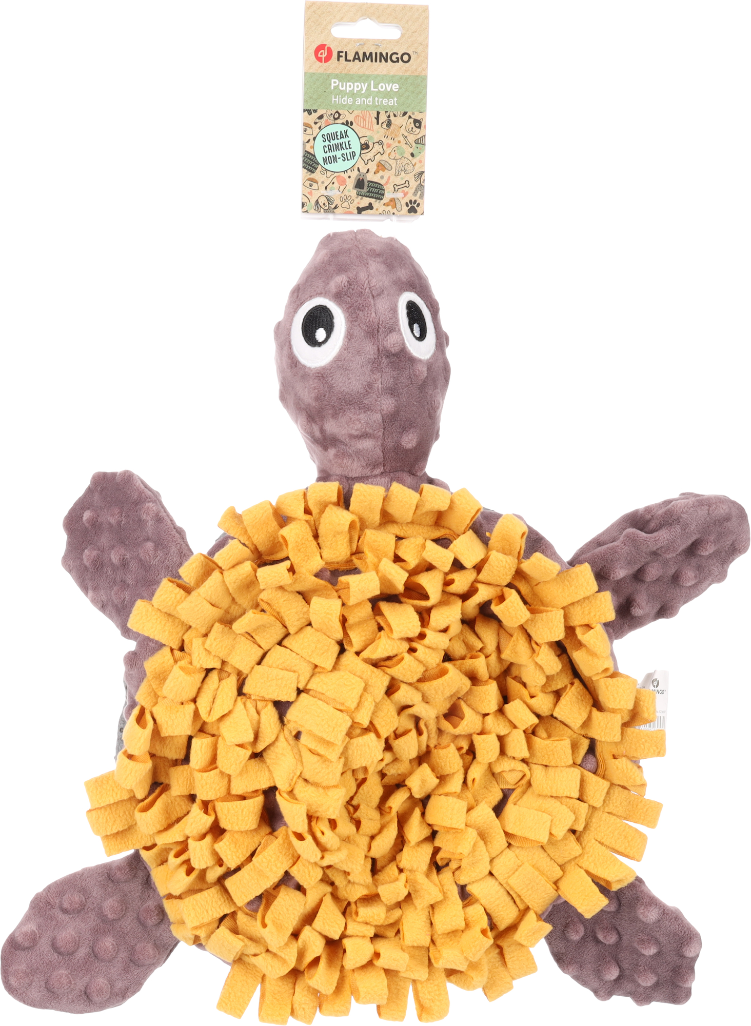 Flamingo Alfombra para olfatear Cachorro Morgano Tortuga Ocre & Topo