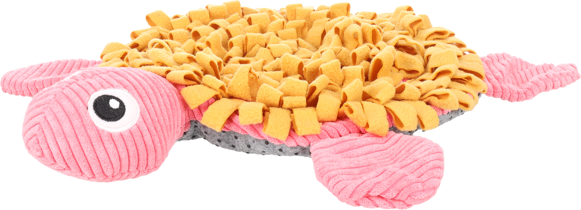 Flamingo Sniffing carpet Puppy Morgano Turtle Ochre & Pink