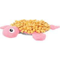 Flamingo Sniffing carpet Puppy Morgano Turtle Ochre & Pink