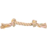 Flamingo Speelgoed Puppy Luro Touw met 2 knopen Bruin