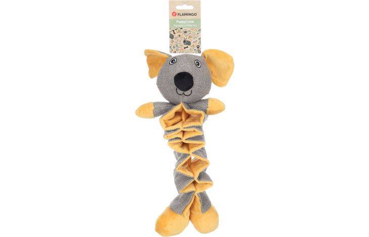Flamingo Speelgoed Puppy Folsy Muis Oker