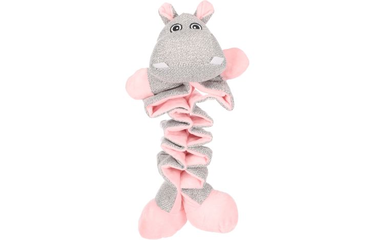 Flamingo Speelgoed Puppy Filsy Nijlpaard Roze