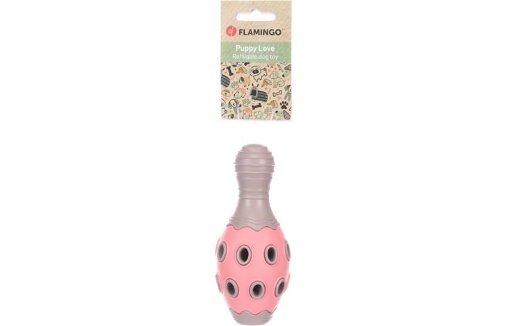 Flamingo Speelgoed Puppy Benty Kegel Roze