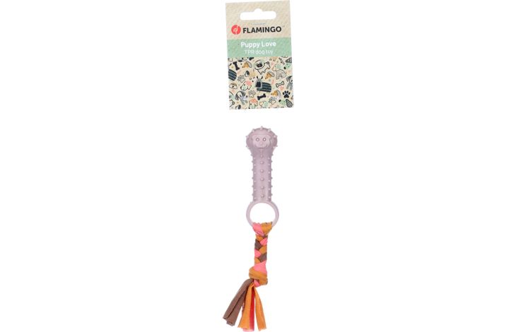 Flamingo Speelgoed Puppy Bunty Been Taupe