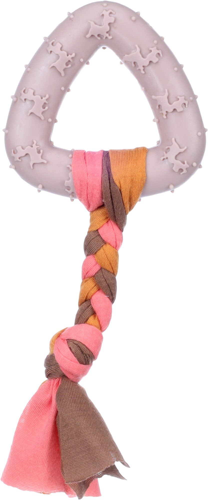 Flamingo Toy Puppy Bunty Triangle Taupe