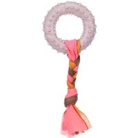Flamingo Speelgoed Puppy Bunty Ring Taupe