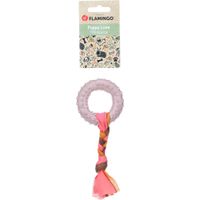 Flamingo Speelgoed Puppy Bunty Ring Taupe