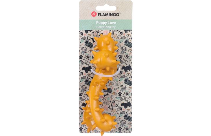 Flamingo Speelgoed Puppy Binty Been Oker