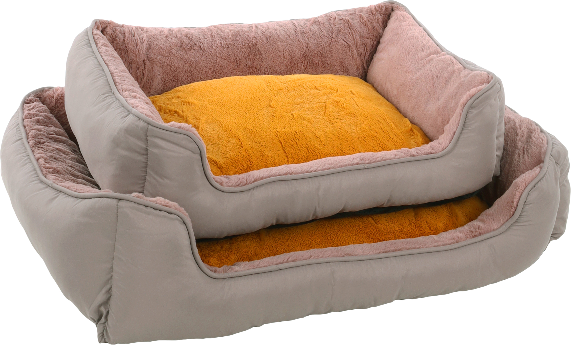 Flamingo Basket Oddi Rectangle Ochre