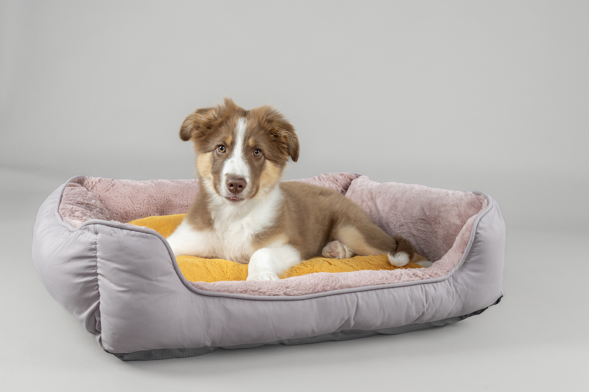 Flamingo Basket Oddi Rectangle Ochre