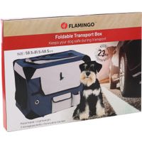 Flamingo Cage de transport Geronimo Bleu