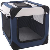 Flamingo Cage de transport Geronimo Bleu