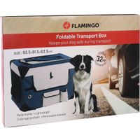 Flamingo Cage de transport Geronimo Bleu