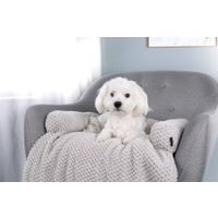 Flamingo Sofaschutz Jacquard Grau